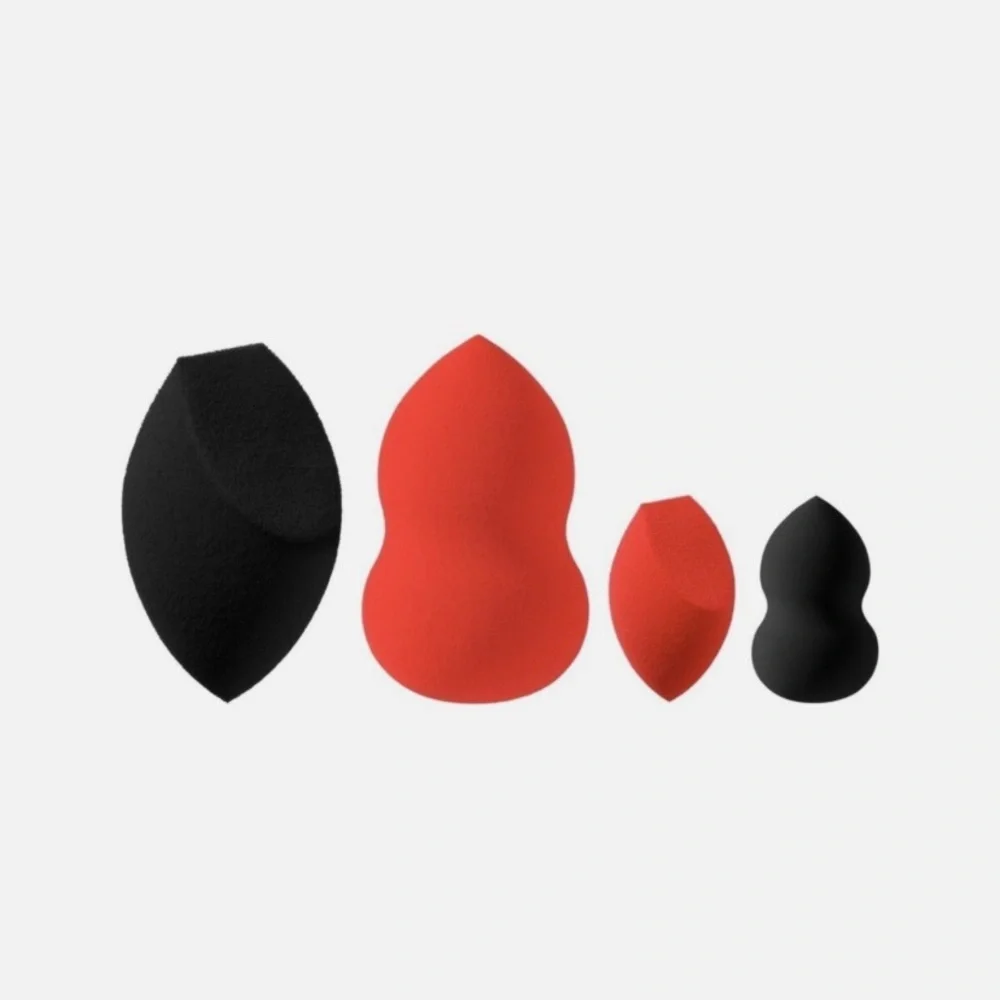 NEW Limited Edition Coca-Cola X Morphe The Quench Pack 4pc Sponges - Black & Red